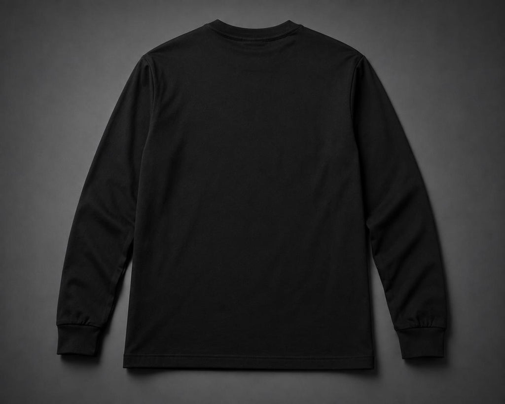 Shadow Waffle Graphic Long Sleeve T-Shirt