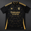 Real Madrid Black And Gold 24–25 Season Premium Jersey
