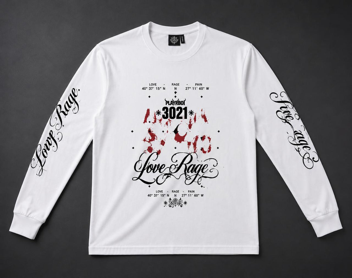 Love & Rage Graphic Long Sleeve T-Shirt